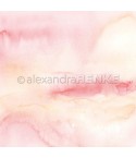 Scrapbooking Papier Freestyle-Aquarell Pfirsich - Alexandra Renke