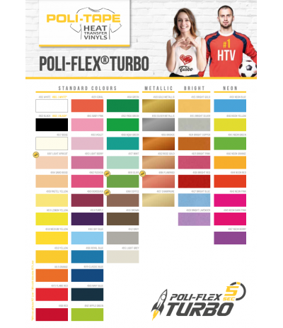 Poli-Flex Turbo transfert textile flex - Poli-Tape