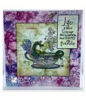 Silikonstempel Tea Word Collage - Fairy Hugs