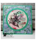 Silikonstempel Tea Word Collage - Fairy Hugs