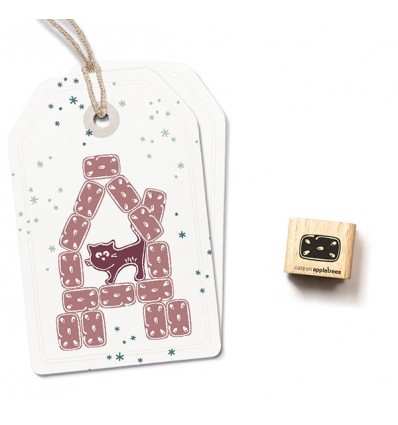 Ministempel Lebkuchen - cats on appletrees