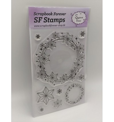 Clear Stamps Sternenkranz - Scrapbook Forever