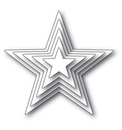 Craft die - Set Shining Star - Memory Box