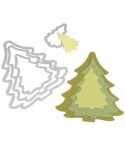 Stanzschablonen Christmas Trees - Sizzix