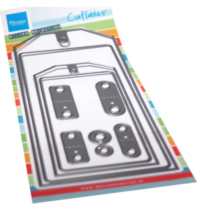 Stanzschablonen Craftable Slimline Tags - Marianne Design