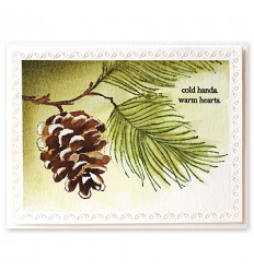 Penny Black Cling Stamps Treasured Pine -PB