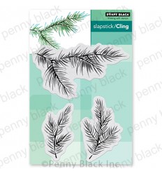 Penny Black Cling Stamps Delicate Pines -PB