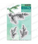 Penny Black Cling Stamps Delicate Pines -PB