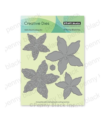 Die cut Scarlet Season - Penny Black