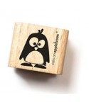 Ministempel Pinguin Oscar - cats on appletrees