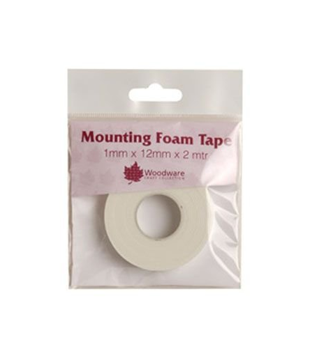 Foam Tape, 1mm x 12mm x 2 m - Woodware - VC