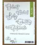 Stempel + Stanzschablonen Set Bundle 5 - Charlie & Paulchen