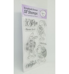 Clear Stamps Osterhasen Frohe Ostern - Scrapbook Forever