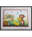 Clear Stamps Osterhasen Frohe Ostern  - Scrapbook Forever