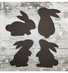 Die Cuts Hares small - Scrapbook Forever