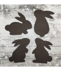 Die Cuts Hares small - Scrapbook Forever