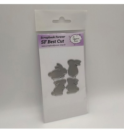 Die Cuts Hares small - Scrapbook Forever