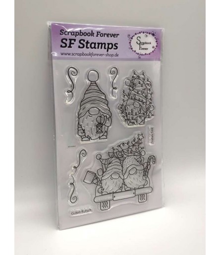 Clear Stamps Wichtel im Auto  - Scrapbook Forever