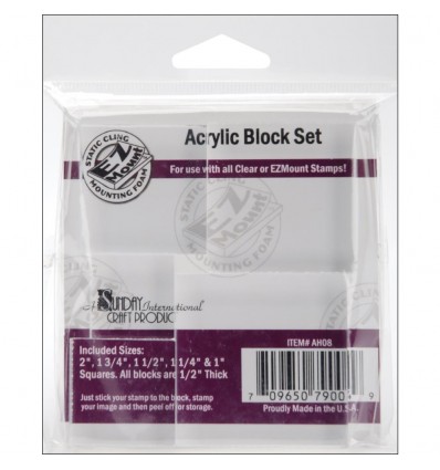 Acrylic Stamping Block Kit