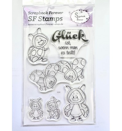 Clear Stamps Marienkäfer - Scrapbook Forever