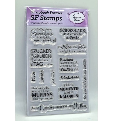 Clear Stamps Ein Tag ohne Schokolade - Scrapbook Forever