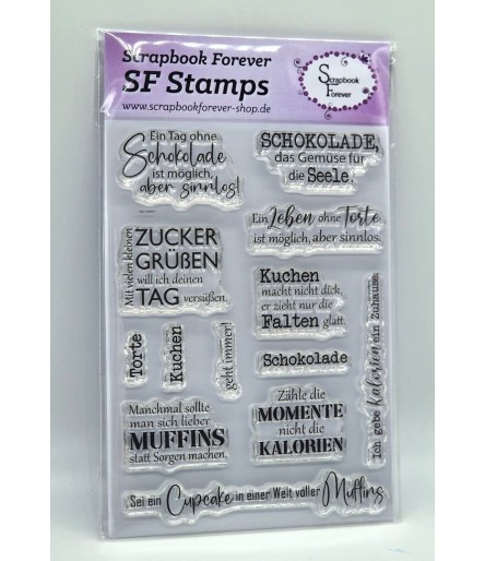 Clear Stamps Ein Tag ohne Schokolade - Scrapbook Forever