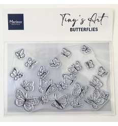 Silikon Stempel Schmetterlinge - Marianne Design