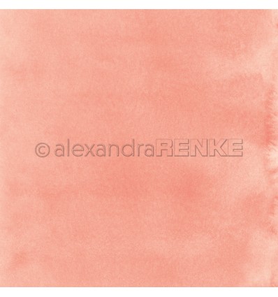 Scrapbooking Papier Mimis Kollektion Aquarell Rosa - Alexandra Renke
