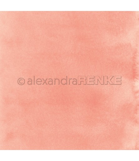 Scrapbooking Papier Mimis Kollektion Aquarell Rosa - Alexandra Renke