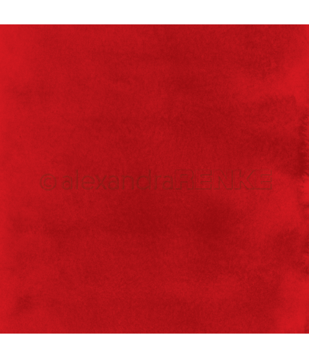 Scrapbooking Papier Mimis Kollektion Aquarell Premiumrot - Alexandra Renke