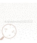 Scrapbooking Designpapier Pusteblumensamen grau - Alexandra Renke