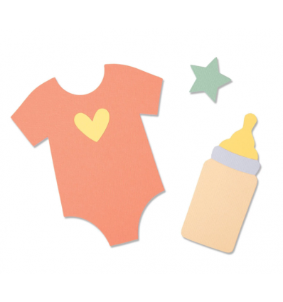 Stanzschablonen Boho Blumen - Sizzix