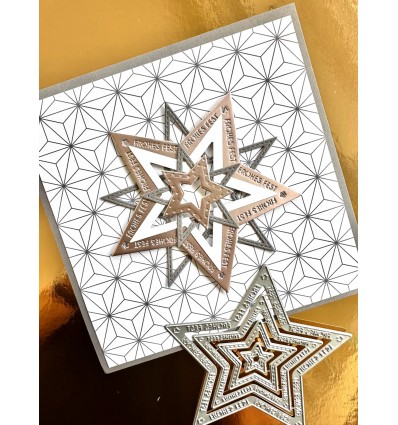 Stanzsformen Text Sterne 2.0 - Charlie und Paulchen