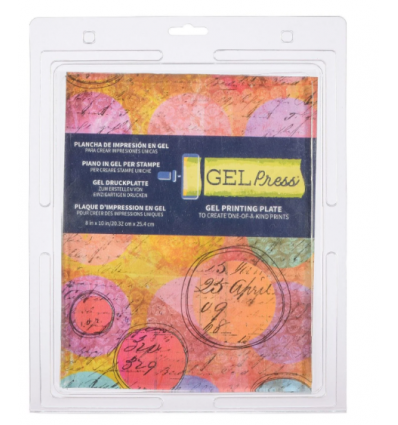 Gel Druckplatte 8x10 " 15.25 x 15.25cm - Gelpress