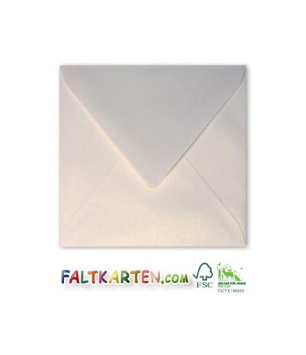 Bearbeiten: Briefumschläge in elfenbein, 11.0 x 11.0 cm / 25 Stk. - FK