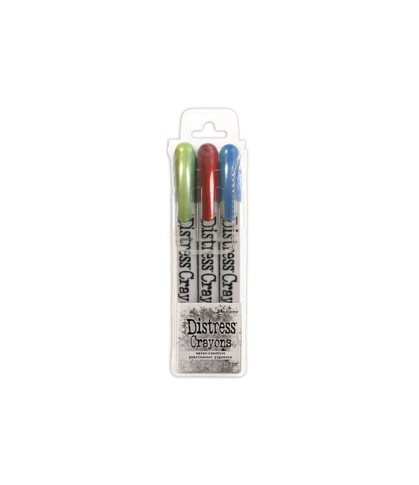 Tim Holtz Distress Watercolor Pencils -vesivärikynät, setti 1 - Käsitellen