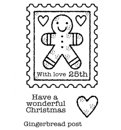 Clear Stamps Gingerbread - Woodware