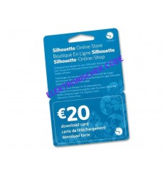 20 Euro Downloadkarte for Silhouette Cameo Plotter