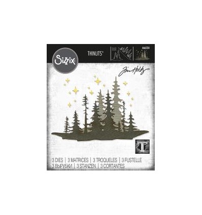 Stanzschablone Tee Line - Tim Holtz