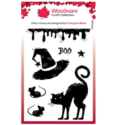 Silikonstempel / Clear Stamps - Halloween Props - Woodware