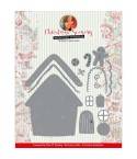 Pochoirs de découpe Gingerbread House - Yvonne Creations