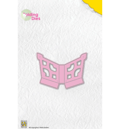 Stanzschablone Faltstern Ornament Small 3D - Nellie Snellen