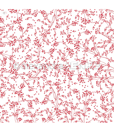 Scrapbooking  Beerenzweig Premiumrot - Alexandra Renke