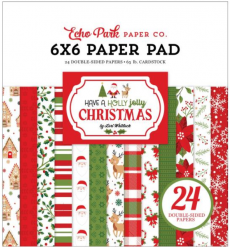 Scrapbooking Papier Gnome For Christmas, 6&quot; x 6&quot; - Echo Park