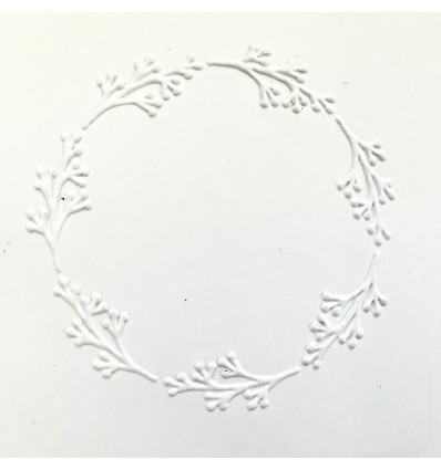 Mini-Prägefolder Blütenkranz - Charlie und Paulchen