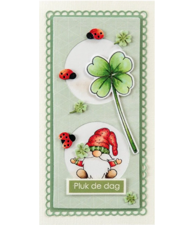 Stamps and Dies Set Lucky Gnome - Marianne Design