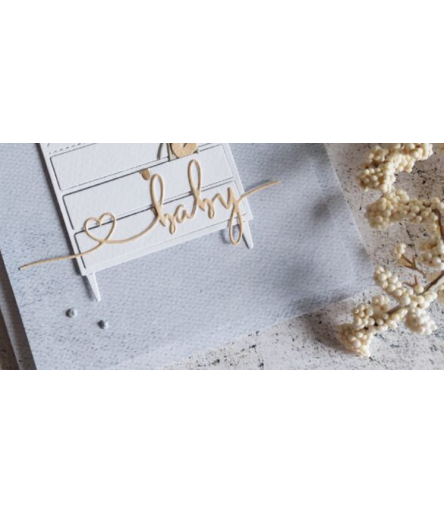 Stanzschablone Baby - Charlie und Paulchen