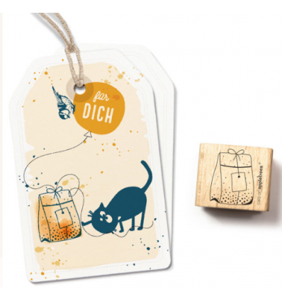 Stempel Geschenktüte 2 - cats on appletrees