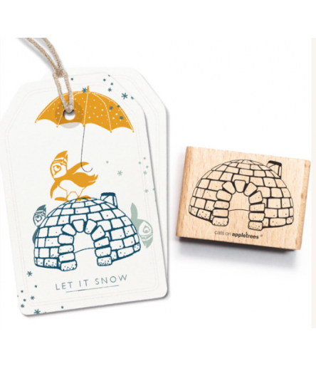 Stempel Iglu 2 - cats on appletrees