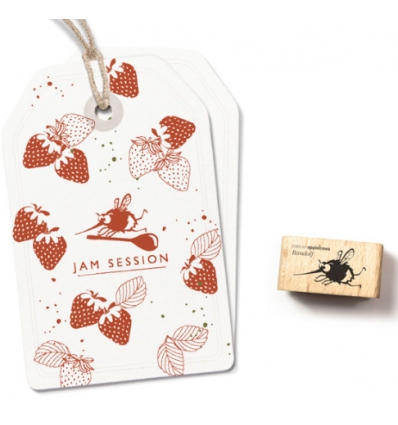 Stempel Rüsselhummel Randolf - dunkel - cats on appletrees